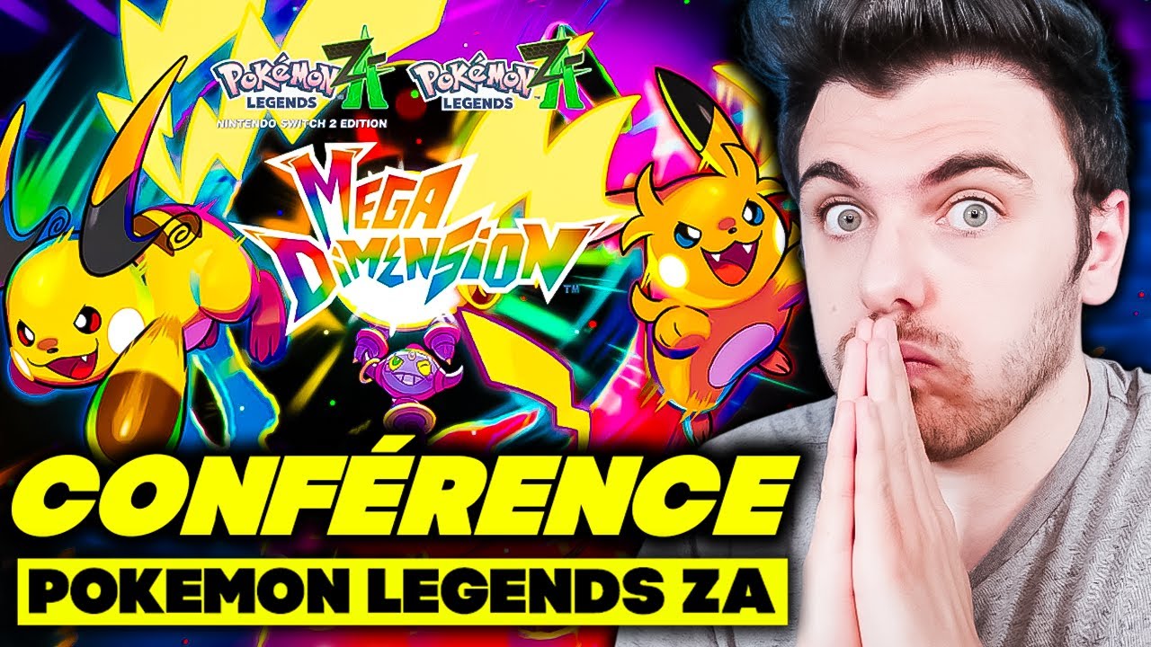 CONFÉRENCE POKÉMON : REVEAL du DLC de POKÉMON LEGENDS ZA ! 🚨
