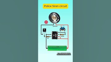🚨Police Siren Sound Circuit with UM3561 IC
