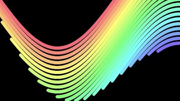 The Art of Processing #16 Rainbow Wave