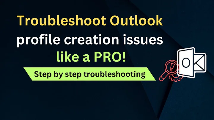 Troubleshoot Outlook not working