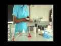 Lab demonstration separating of sand and camphor using Sublimation