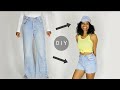 DIY Denim Bucket Hat & Shorts Set From Old Jeans (Beginners Sewing)