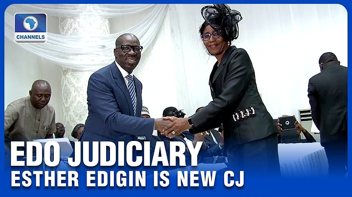 Esther Edigin Sworn In As New Edo Chief Judge