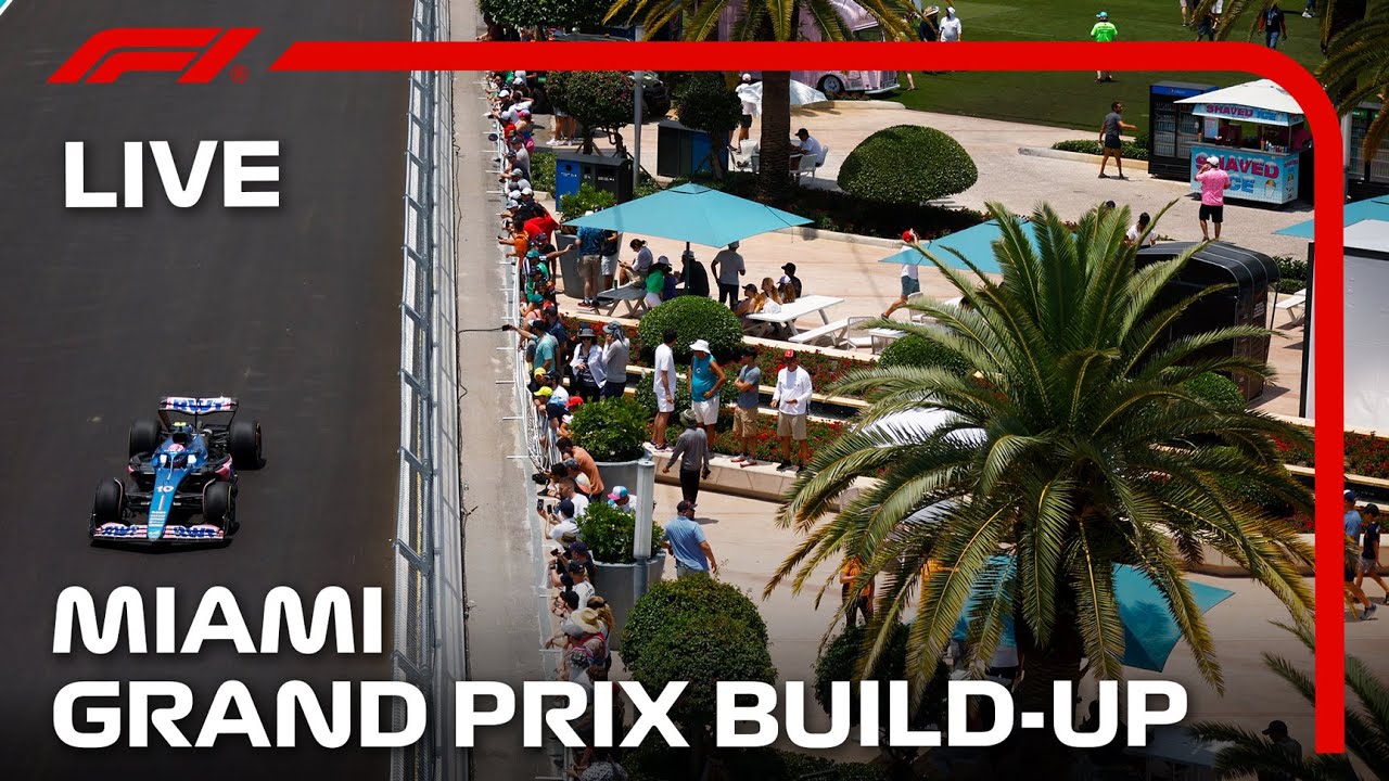 LIVE Miami Grand Prix Build-Up and Drivers Parade