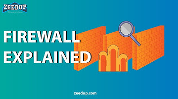 What is a Firewall 🔥 2D animated Video : Zeedup