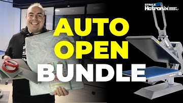 SAVE £££ with the Ultimate AUTO OPEN Heat Press Bundle