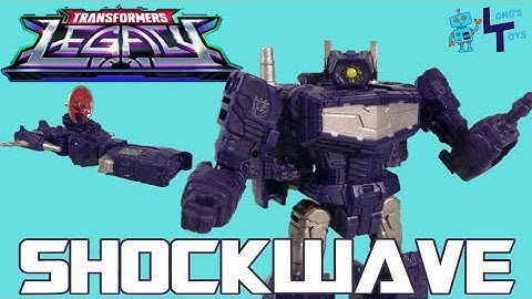 Transformers Legacy Core Class Shockwave Review