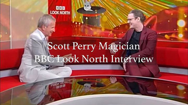 Scott Perry Magician On BBC Look North With Peter Levy