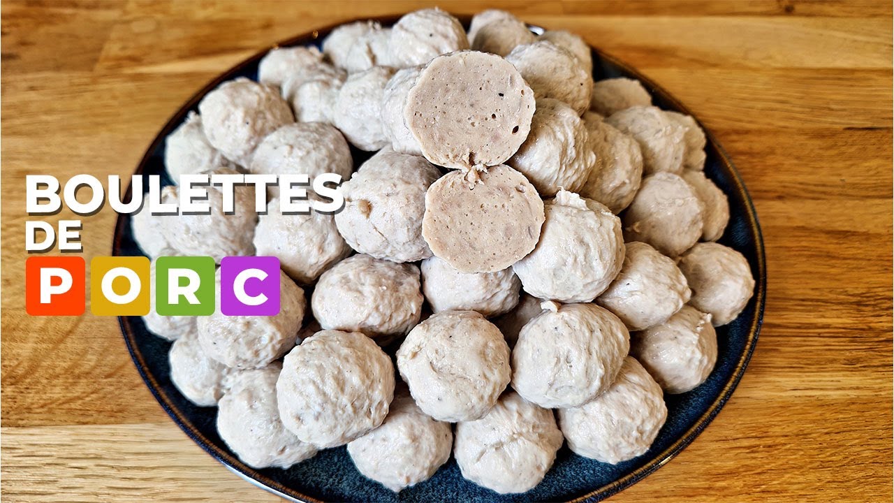 Comment Faire Des Boulette De Porc En Video