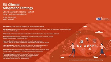Climate adaptation modelling: state of the art and recommendations