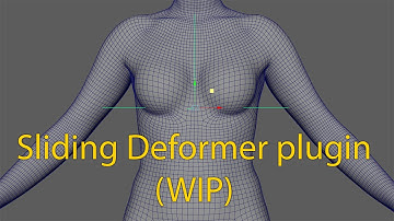 Sliding Deformer (WIP) for Maya #sliding #maya #3d #vfx