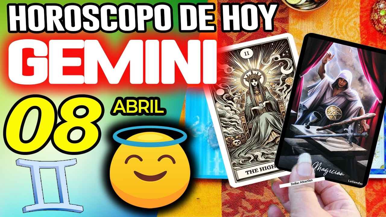 GÉMINIS ♊💥CUIDADO💥SE CUMPLE UNA PROFESÍA DIVINA😇🙏🏻 Horóscopo De Hoy 8 ...