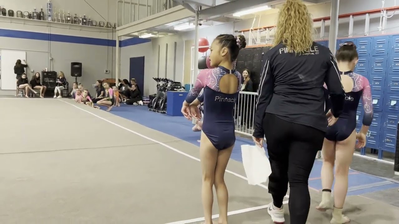7 year old Abby's Colorado Xcel Gold State Gymnastics Meet 2023-03-31