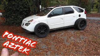 Pontiac Aztek Coolest vehicle on the road￼ ￼