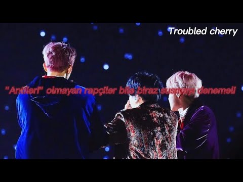 RM,SUGA,J-HOPE(Rappers of BTS)•Ddaeng•[Türkçe çeviri]