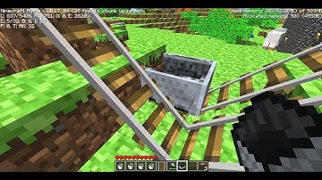 Minecraft Innovations Ep 1 - Minecart Accelerator