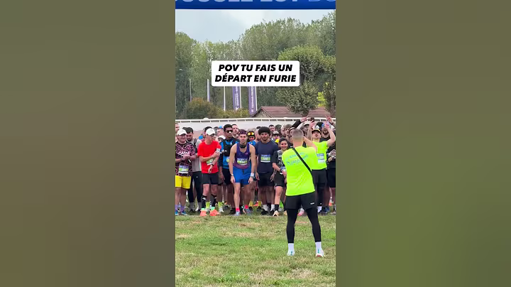 Un participant aux aires de sur le départ de cette première édition 🙌🏻 #flytex #laboucle #course