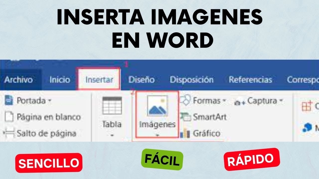 INSERTAR IMAGENES EN WORD - YouTube