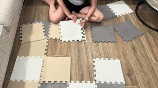 Watch Before Buying - Set up of MioTetto Baby Play Mat, Soft Foam Floor Tiles for Kids screenshot 5