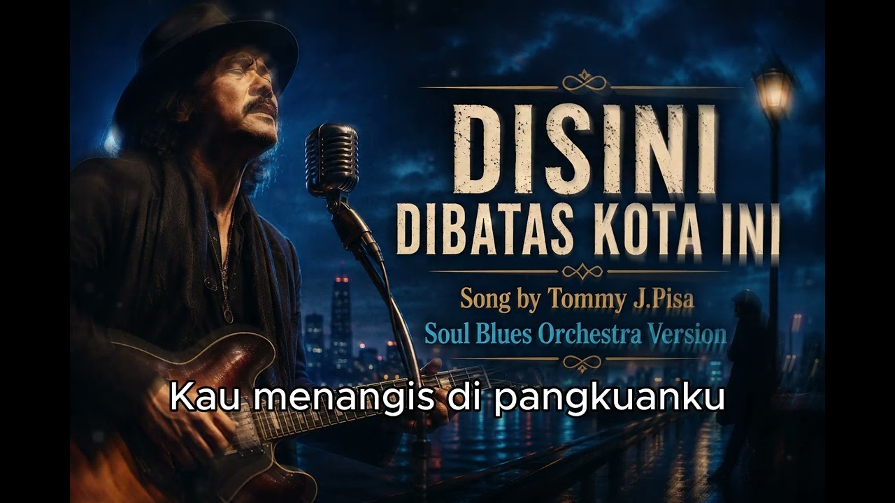 DISINI DI BATAS KOTA INI – Tommy J Pisa | Soul Blues Orchestra Version