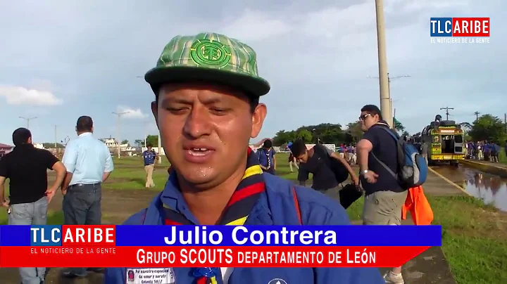 Grupos SCOUTS de Nicaragua  se renen en Bluefields para celebrar su centenario