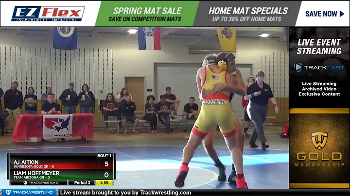 160 AJ Aitkin Minnesota Gold GR vs Liam Hoffmeyer ...