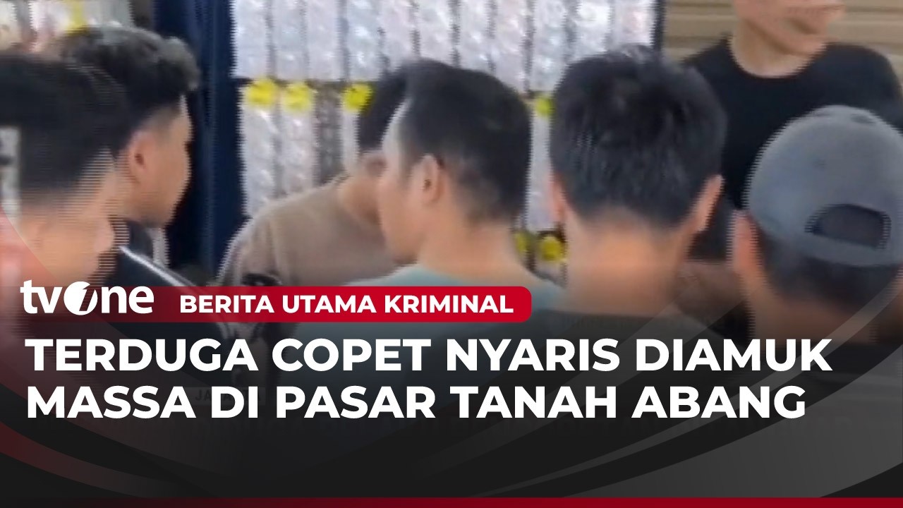Pria Terduga Copet Kepergok dan Hampir jadi Bulan-bulanan Warga | Berita Utama Kriminal