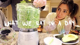 WHAT I EAT IN A DAY *at home with my family!*