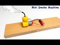 How To Make Simple Smoke Machine At Home With Dc Motor | Diy Mini Smoke Machine For Rc Car