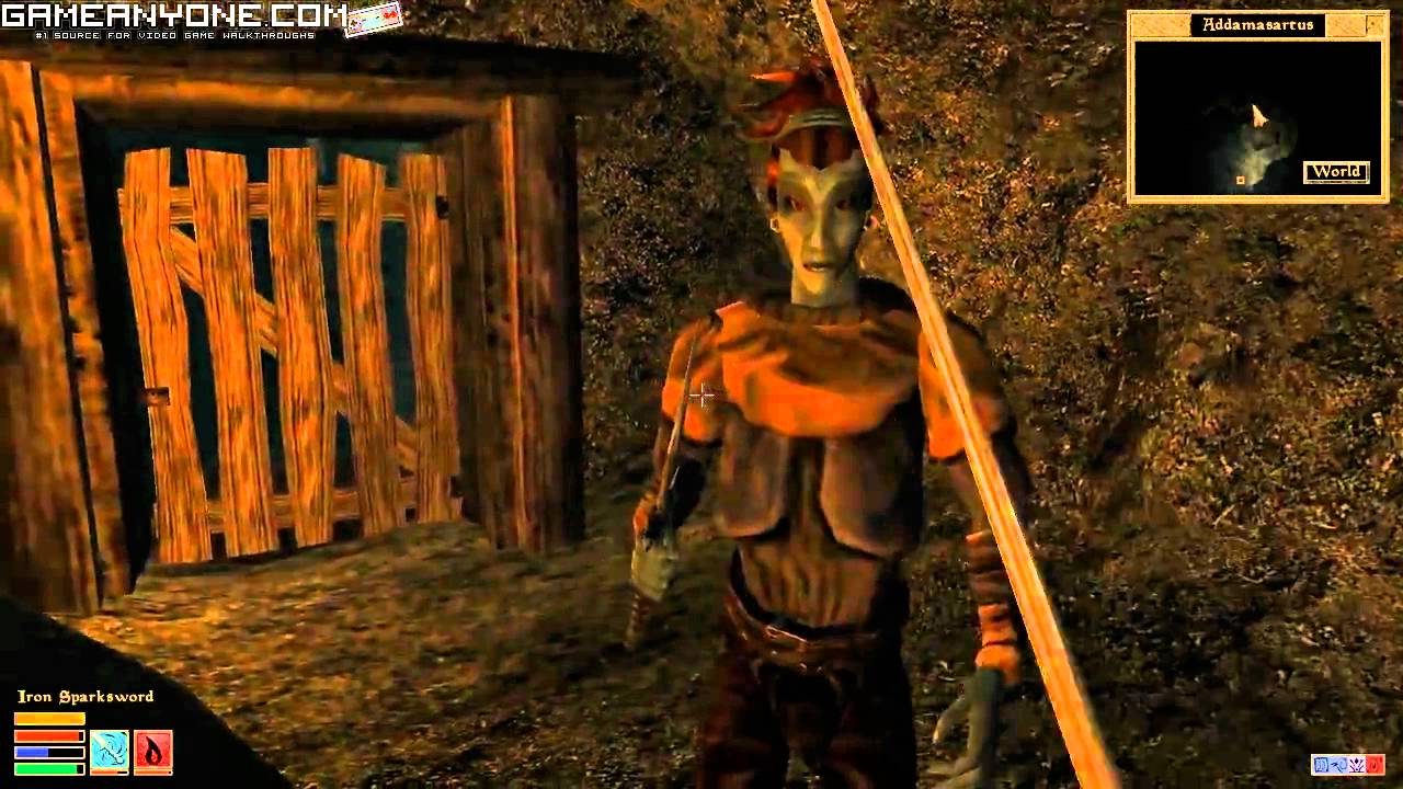 Let's Play TES III: Morrowind, Part 2 - Death of a Taxman, Addamasartus