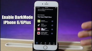 How to GET DarkMode on iPhone 6/6Plus/5s iOS 12 in 2021