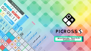 Picross S ⬛ | Nintendo Switch Gameplay