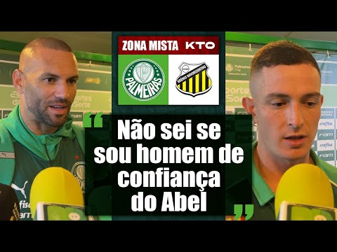 VEJA O QUE WEVERTON E ANÍBAL MORENO FALARAM NA ZONA MISTA | PALMEIRAS 1 X 0 NOVORIZONTINO