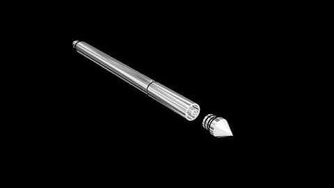 2cm Geotechnical Cone - Neptune 3000 CPT System Cone - Datem Ltd - Components Video