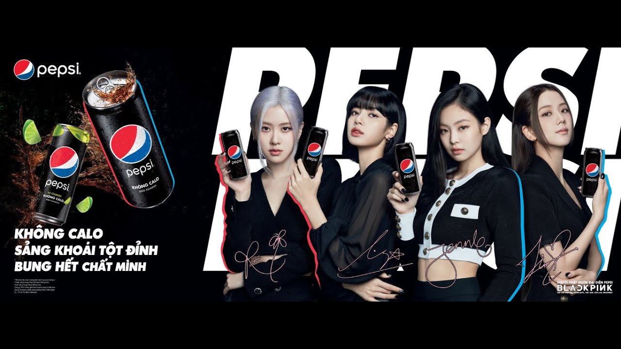 PEPSI X BLACK PINK  CỨ CHẤT CỨ ĐAM MÊ  YouTube