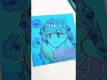 【イラスト成長記録】1ヶ月の1日1枚イラストまとめ🌟#shorts