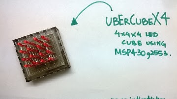 UberCubeX4- The 4x4x4 LED Cube