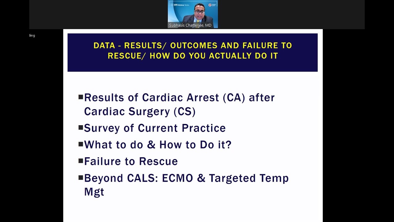 Arrest after Cardiac Surgery Is Your Team Ready? (August 18, 2022