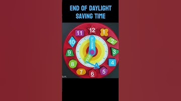What Do You Do When Daylight Saving Time Ends?