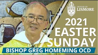 Catholic Mass LIVE Easter Sunday 04 April 2021 Bishop Greg Homeming Lismore Australia