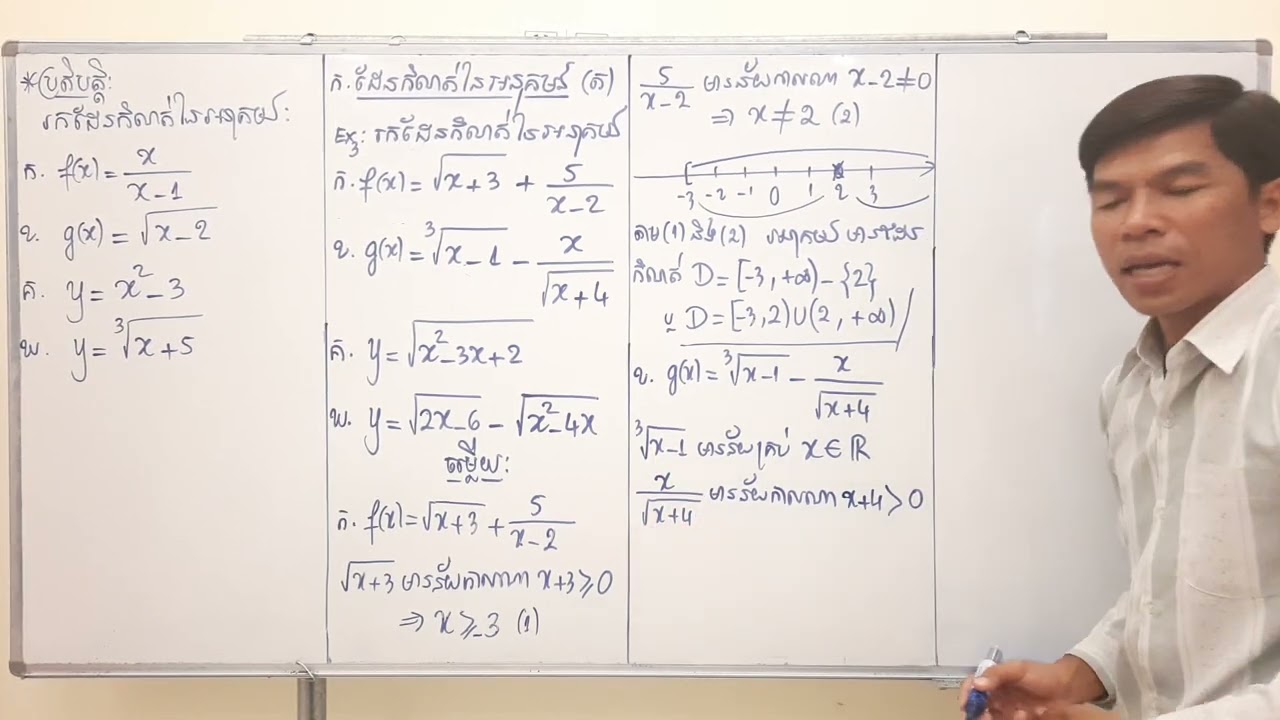 គណិតវិទ្យាថ្នាក់ទី10/ជំ5/មេ1/ដែនកំណត់នៃអនុគមន៍(ត)