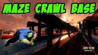 Day 7000, Sniper/Dart Trap Horde Base (7 Days to Die: Alpha 20) @CautiousPancake