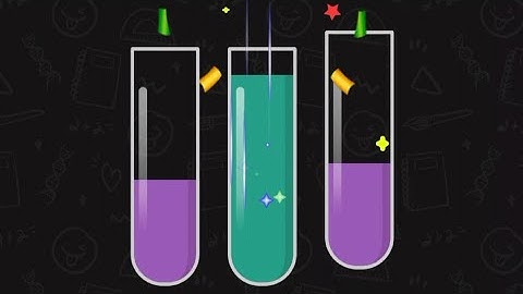FAST WATER COLOR SORT ☺️☺️ LEVEL #1 #2  #3 #4 #5 #6