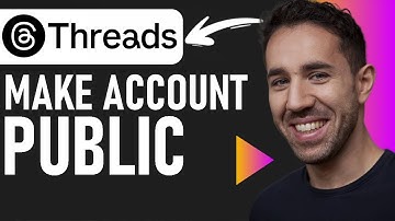 How To Make Your Account Public on Threads App From Instagram Tutorial