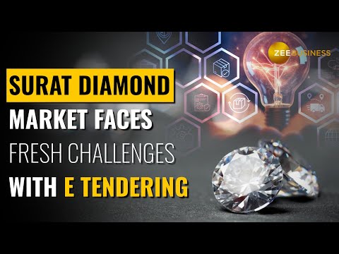 Surat Diamond Traders Grapple With Post-COVID Challenges In E-tendering - ZEEBUSINESS