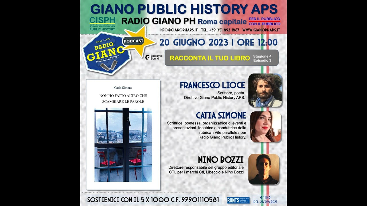 NON HO FATTO ALTRO CHE SCAMBIARE LE PAROLE | Catia SIMONE