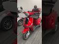 2026 New Style of Three Wheel Mobility Scooter in Red Color, Ship directly from Germany Warehouse😊