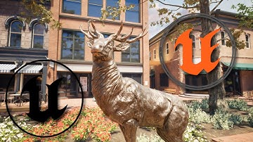 Unreal Exterior Archviz Lumen Render I unreal engine 5.1 I myko