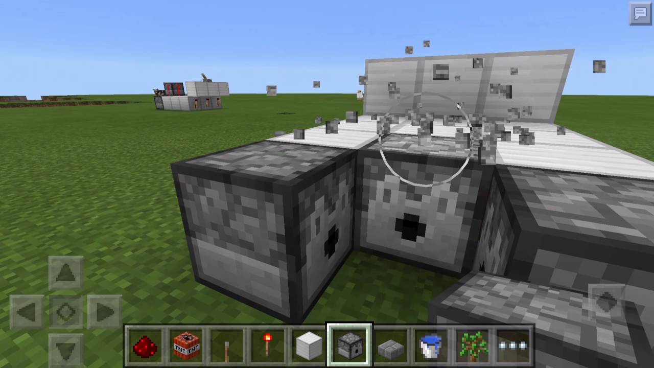 Comment Faire Un Canon à Tnt Dans Minecraft Pocket Edition
