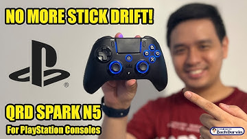 No more stick drift! QRD SPARK N5 : Hall Effect PS4 Controller Review | Also for PC, Android, iOS
